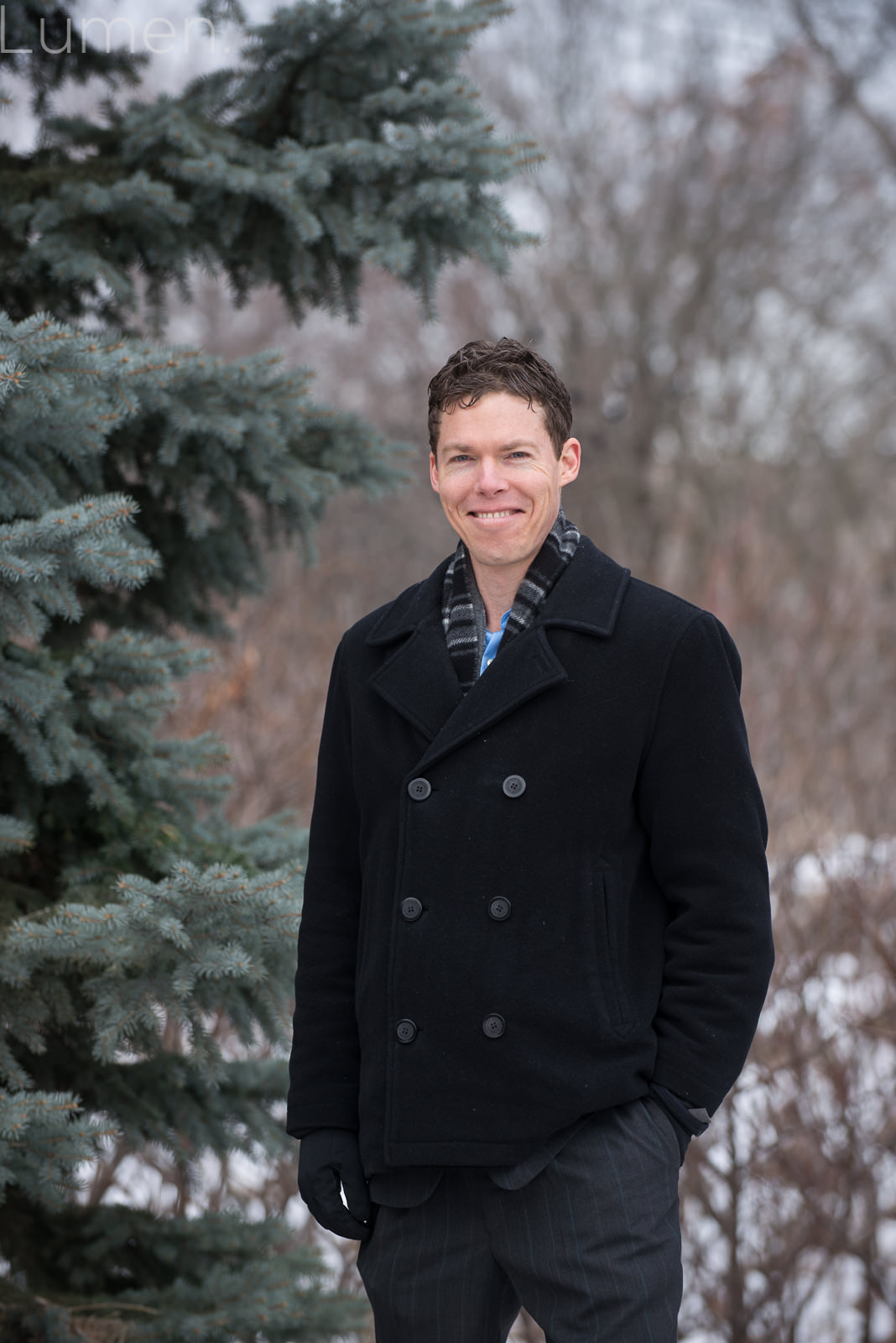 headshots minneapolis, dan, lumen, photography, adventurous, couture, portrait, snow, business