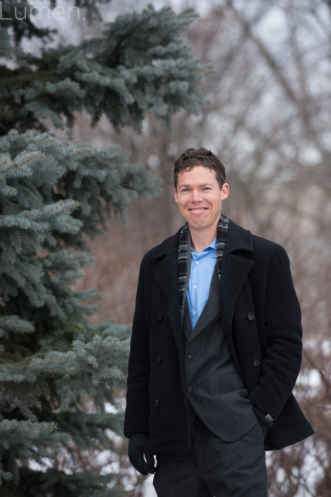 headshots minneapolis, dan, lumen, photography, adventurous, couture, portrait, snow, business