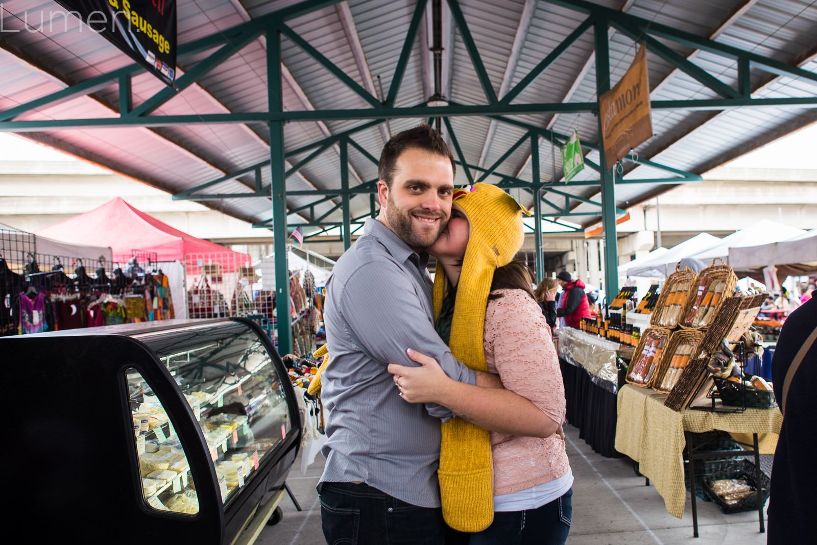 lumen photography, adventurous, couture, minneapolis, minnesota, minneapolis farmers market engagement photography, 