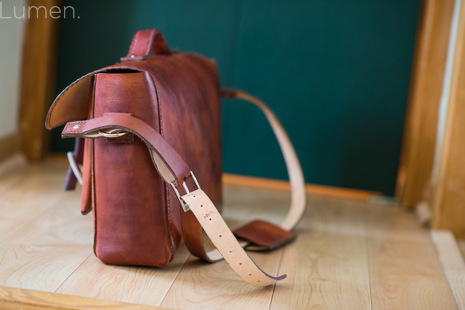 lumen photography, leather, product  photography, homemade, leather goods