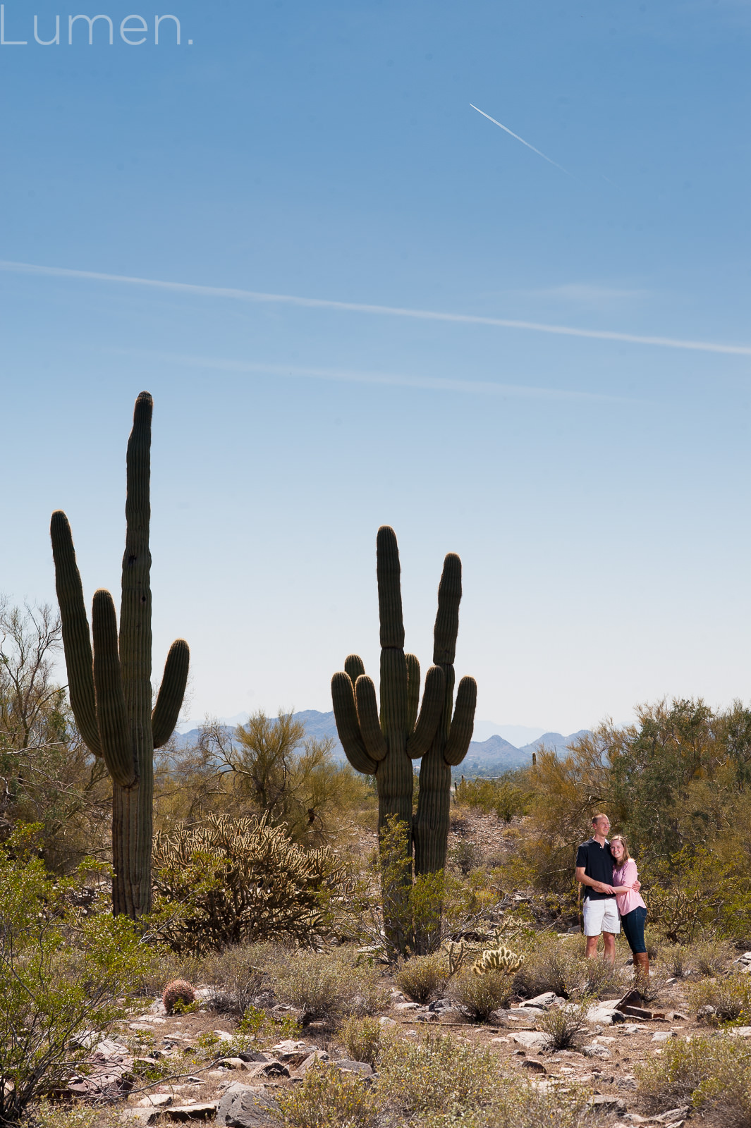 lumen photography, arizona engagement photography, adventurous photography, couture, minnesota, arizona, destination engagement, desert, cactus, erin, matt, phoenix