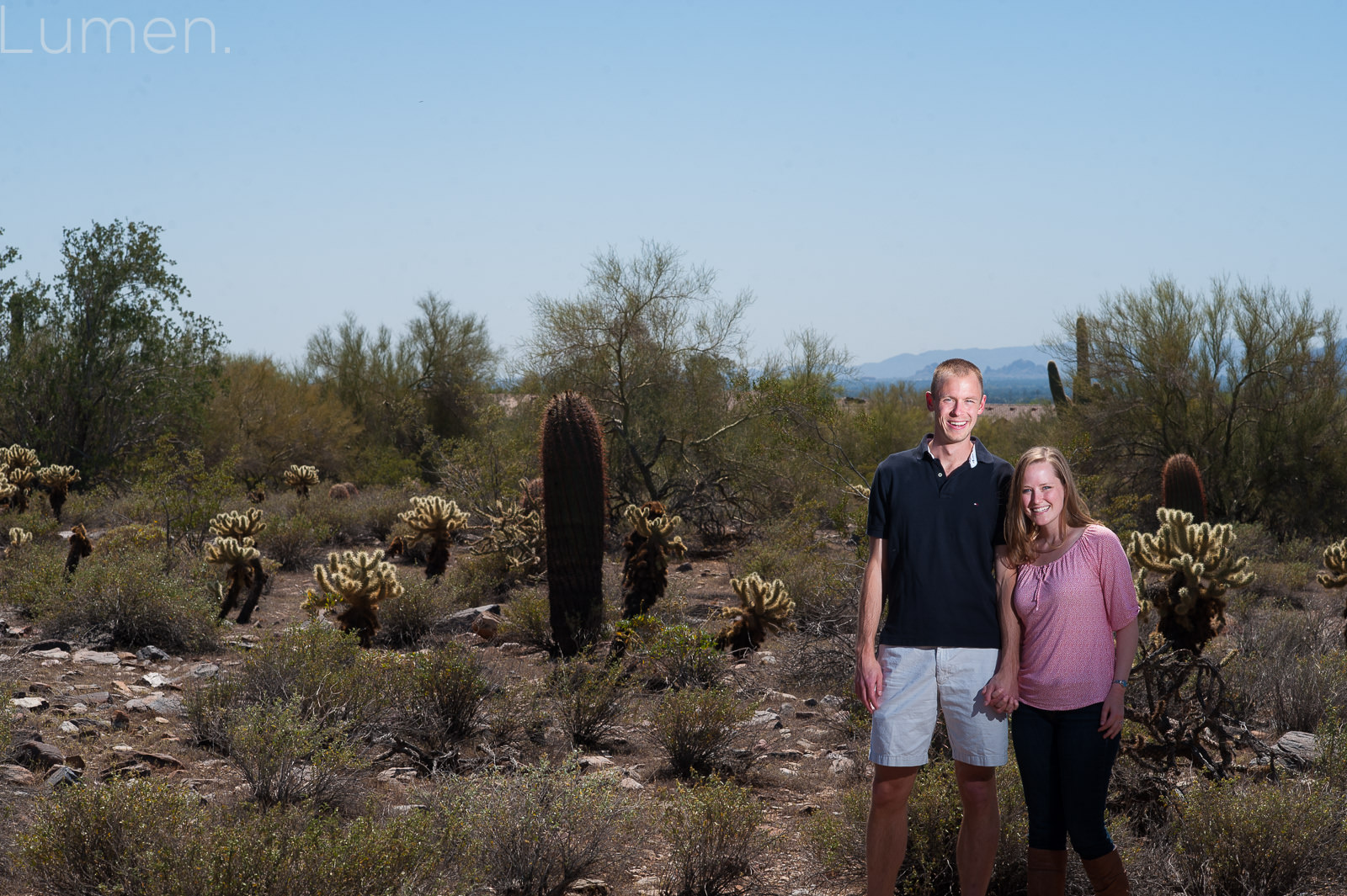 lumen photography, arizona engagement photography, adventurous photography, couture, minnesota, arizona, destination engagement, desert, cactus, erin, matt, phoenix