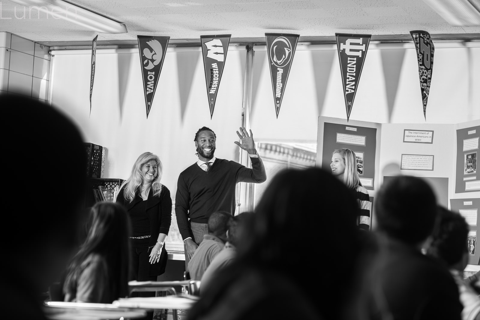 larry fitzgerald, NFL, Hiawatha Leadership Academy, Adelante College Prep, lenovo,