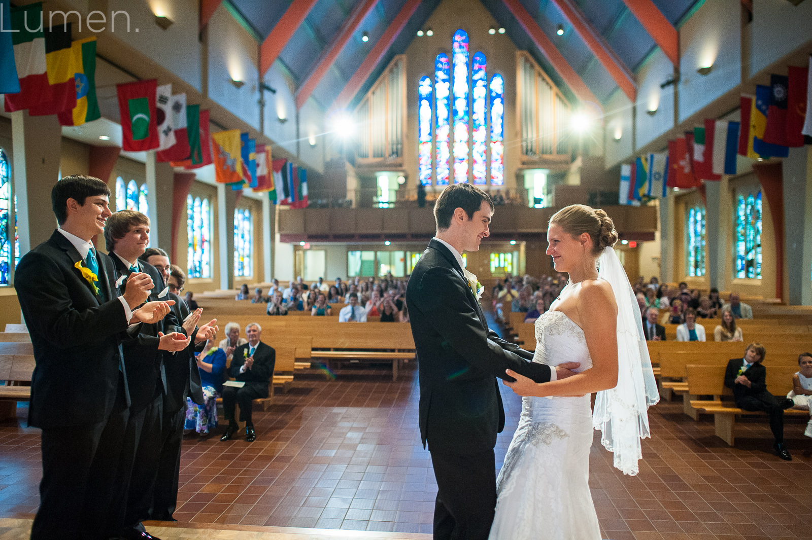 northfield, minnesota, boe chapel wedding photos, st. olaf, adventurous wedding photos, couture