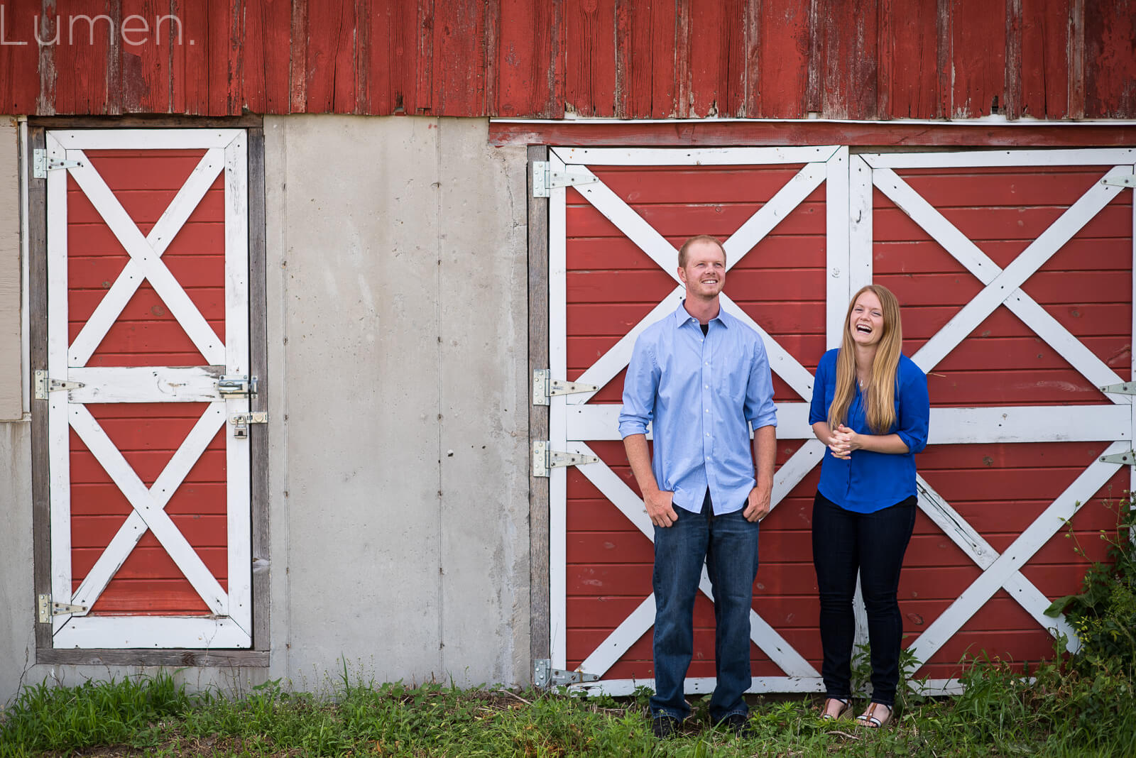 adventurous photography, lumen photography, minnesota farm engagement session, barn photos