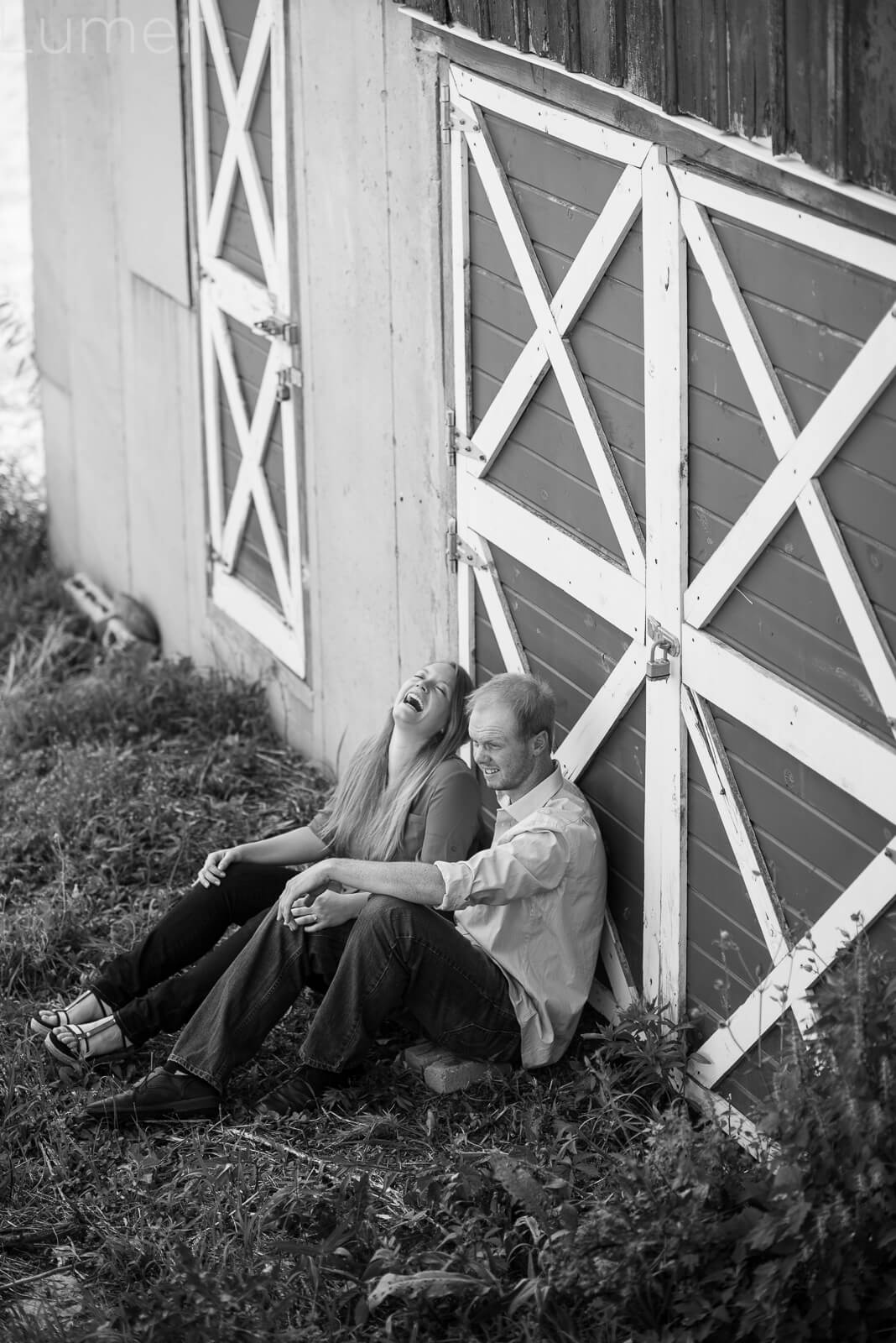 adventurous photography, lumen photography, minnesota farm engagement session, barn photos