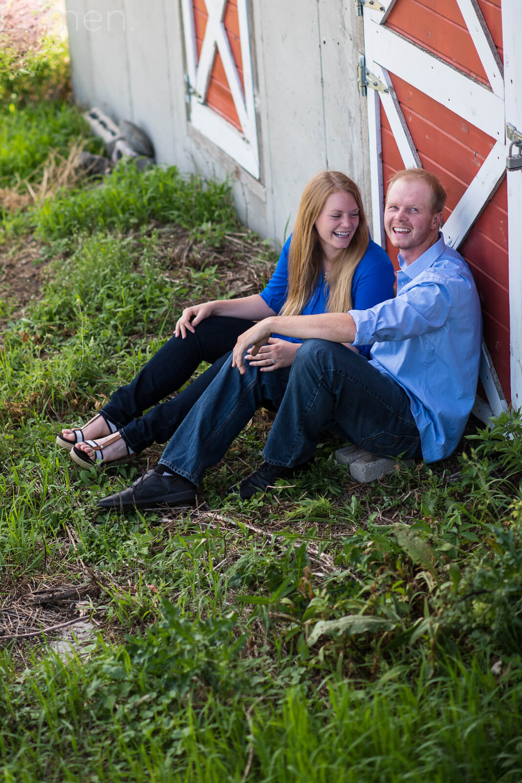 adventurous photography, lumen photography, minnesota farm engagement session, barn photos